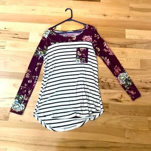 Floral long sleeve - bought from boutique.